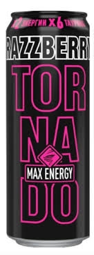 Банка бонус от Торнадо ЭнПерЗв Малина 0,45л