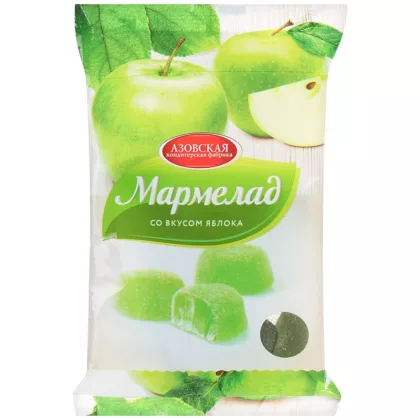 Мармелад АЗОВСКАЯ КФ со вкусом яблока 300 г
