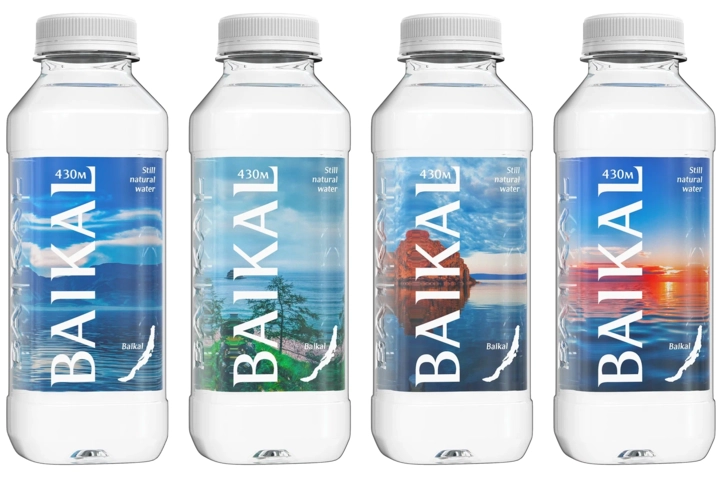 Вода питьевая BAIKAL  Вода питьевая BAIKAL "430" глубинная негазированная 0.45 л
