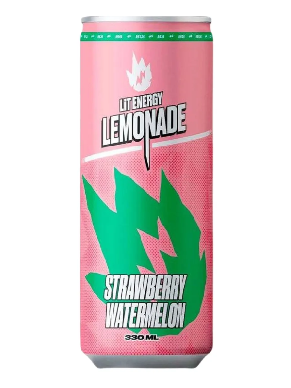Напиток LIT ENERGY "Strawberry Watermelon" 0.33 л