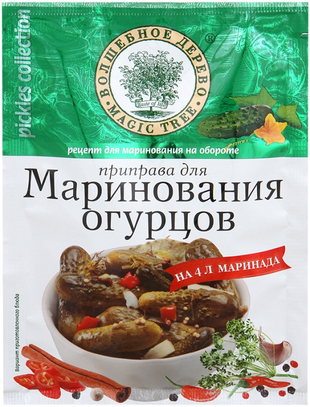 Приправа ВОЛШЕБНОЕ ДЕРЕВО для маринования огурцов 35 г