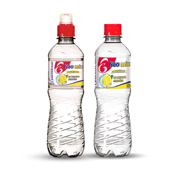 Вода питьевая ЕЛИСЕЕВСКАЯ "Neo mix" со вкусом лимона негазированная 0.5 л