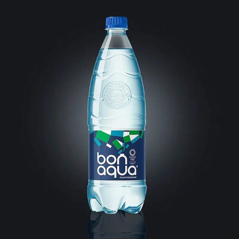 Вода питьевая BONAQUA газированная 0.5 л Вода питьевая BONAQUA газированная 0.5 л