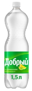 Напиток ДОБРЫЙ Напиток ДОБРЫЙ "Лимон-лайм" газированный 1.5 л
