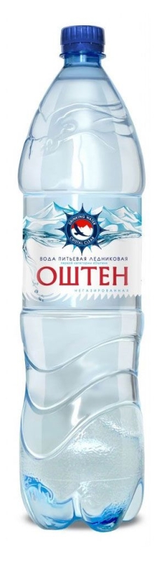 Вода питьевая ОШТЕН ледниковая газированная 0.5 л