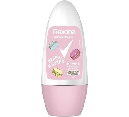 Дезодорант-антиперспирант REXONA "Нежно и сочно" роликовый 50 мл