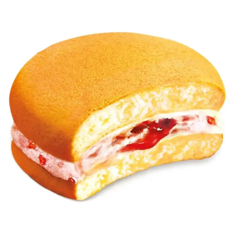 Пирожное ORION "Fresh Pie"  бисквитное с клубнично-малиновой начинкой 300 г