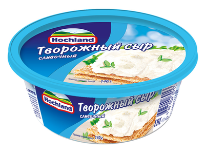 Сыр HOCHLAND творожный сливочный 140 г 60% Сыр HOCHLAND творожный сливочный 140 г 60%