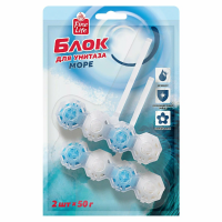 FINE LIFE 2ШТX50Г БЛОК Д/УНИТАЗА FINE LIFE МОРЕ