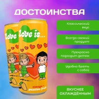 Напиток LOVE IS манго и маракуйя газированный 0.33 л