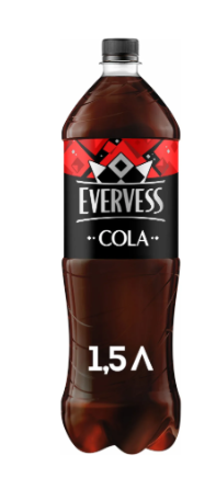Напиток EVERVESS "Кола освежающая" сильногазированный 1.5 л