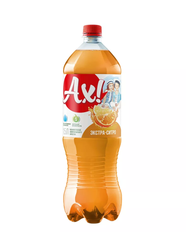 Ах Экстра ситро напиток сильногазированный 0.5 л ПЭТ Ах Экстра ситро напиток сильногазированный 0.5 л ПЭТ