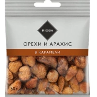 Смесь RIOBA ореховая в карамели 50 г