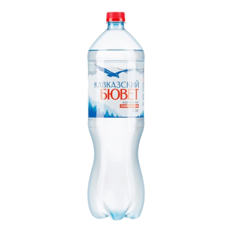 Вода питьевая КАВКАЗСКИЙ БЮВЕТ газированная 1.5 л