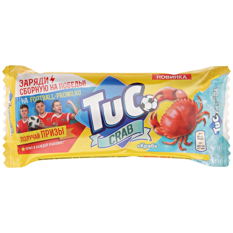 Крекер TUC краб 100 г Крекер TUC краб 100 г