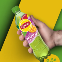 Холодный чай LIPTON "Ice Tea" зеленый манго 0.5 л