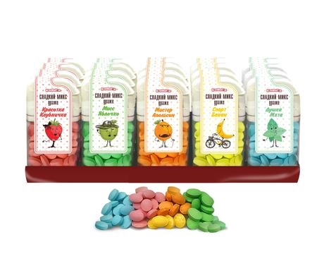 Драже КОНФИТОЙ "Сладкий микс" 8 г