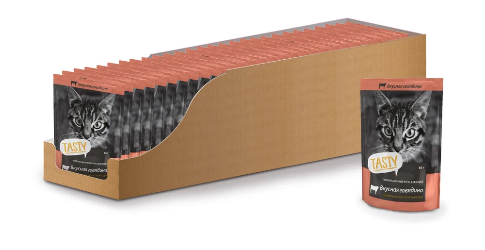 TASTY вкусная говядина 85 г