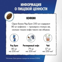 Напиток энергетический RED BULL 0.25 л