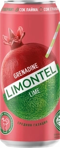 Напиток LIMONTEL Напиток LIMONTEL "Grenadine" среднегазированный 450 мл