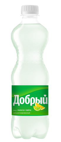 Напиток ДОБРЫЙ Напиток ДОБРЫЙ "Лимон-лайм" сильногазированный 1 л