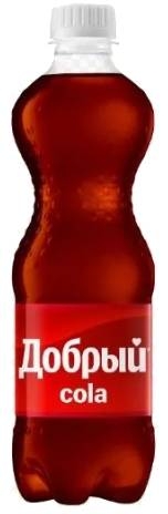 Напиток ДОБРЫЙ Напиток ДОБРЫЙ "Кола" газированный 0.5 л