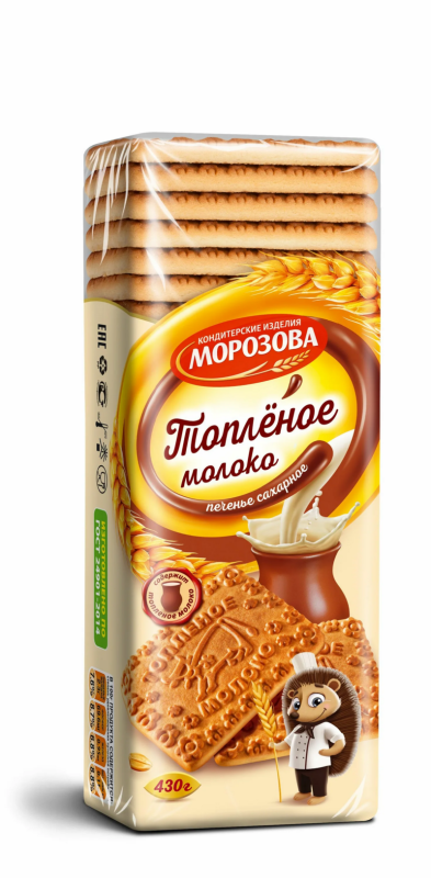 Топленое молоко печенье сахарное 430 г Морозов Топленое молоко печенье сахарное 430 г Морозов