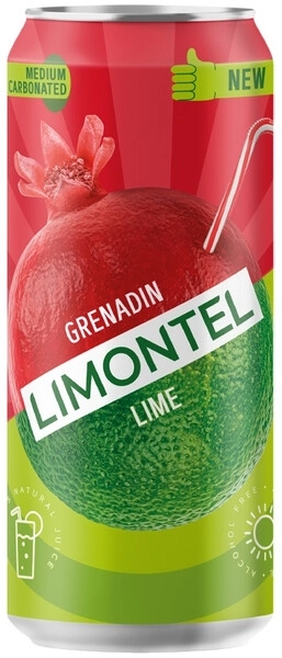 Напиток LIMONTEL Напиток LIMONTEL "Grenadine" среднегазированный 450 мл