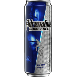 Напиток энергетический ADRENALINE Rush "Game Fuel" игровая энергия 0.5 л