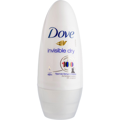 Dove Дезодорант Невидимый фл.-ролик 50мл