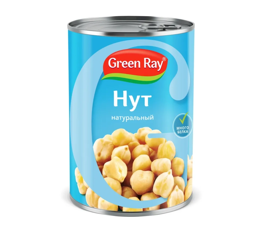 Нут GREEN RAY 425 мл Нут GREEN RAY 425 мл