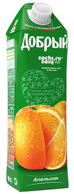 Нектар ДОБРЫЙ апельсин 1 л