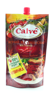 Кетчуп CALVE Жгучий мексиканский 350 г