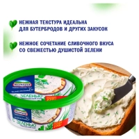 Сыр HOCHLAND творожный с зеленью 220 г 60%