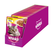 WHISKAS рагу с курицей 85 г