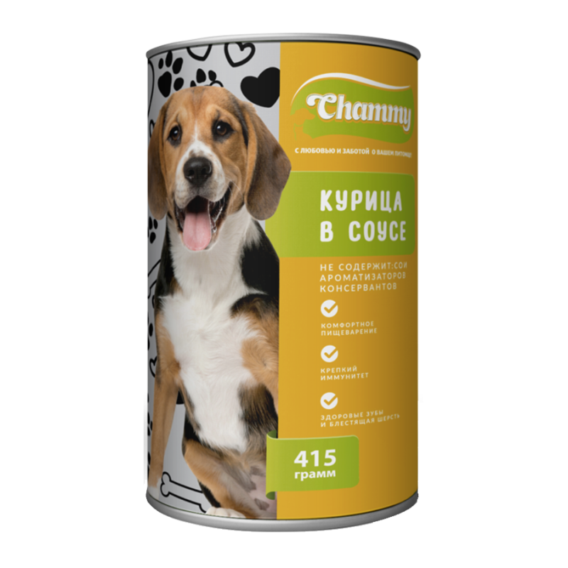 CHAMMY курица в соусе 415 г CHAMMY курица в соусе 415 г