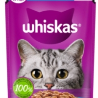 WHISKAS рагу треска и лосось 75 г