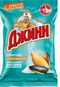 Семечки ДЖИНН жареные с морской солью 100 г