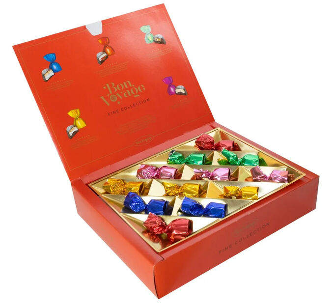 Конфеты BON VOYAGE "Premium" ассорти красная 370 г