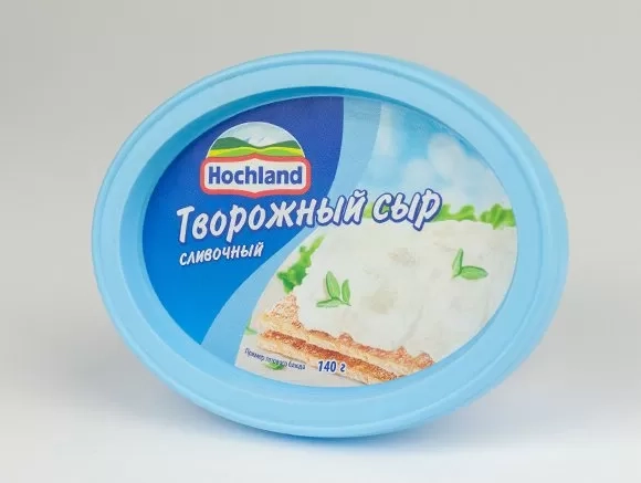 Сыр HOCHLAND творожный сливочный 140 г 60% Сыр HOCHLAND творожный сливочный 140 г 60%