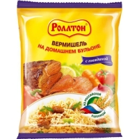 Вермишель РОЛЛТОН на домашнем бульоне с говядиной 60 г