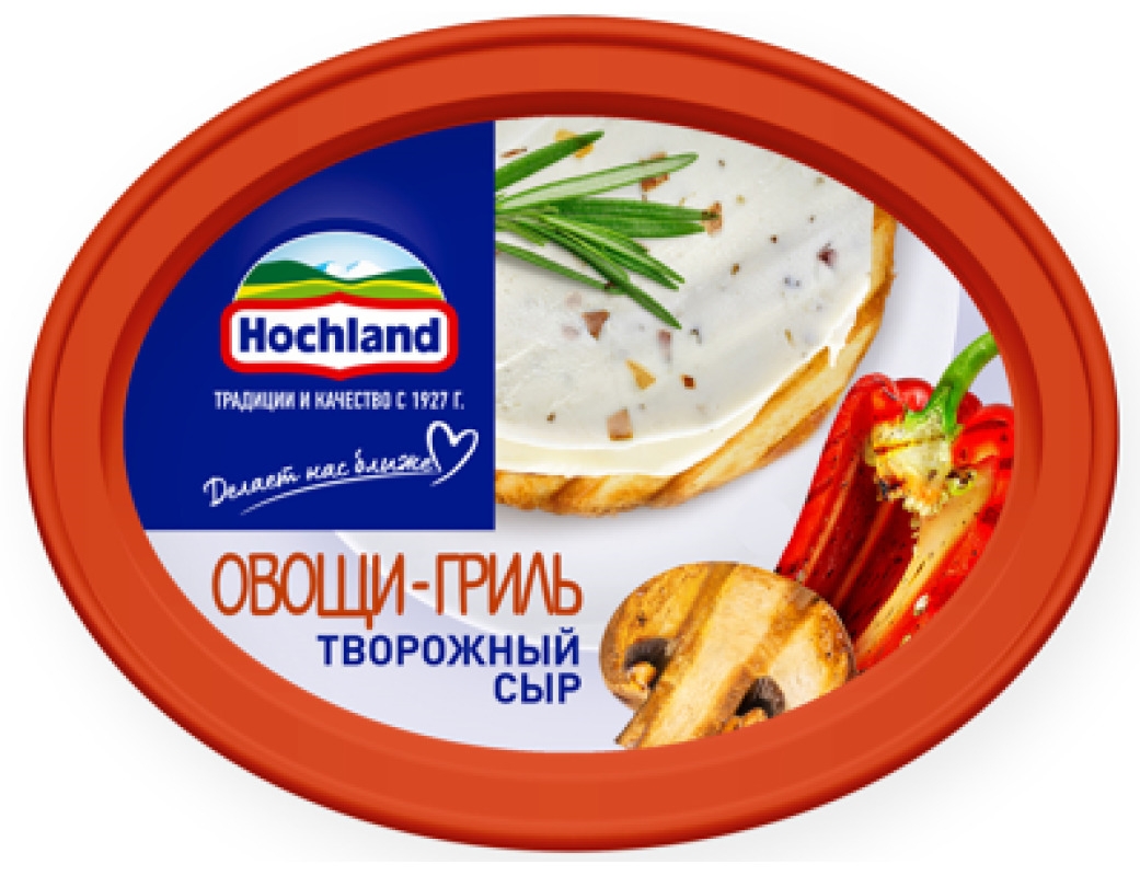 Сыр творожный HOCHLAND Сыр творожный HOCHLAND "Овощи-гриль" 140 г