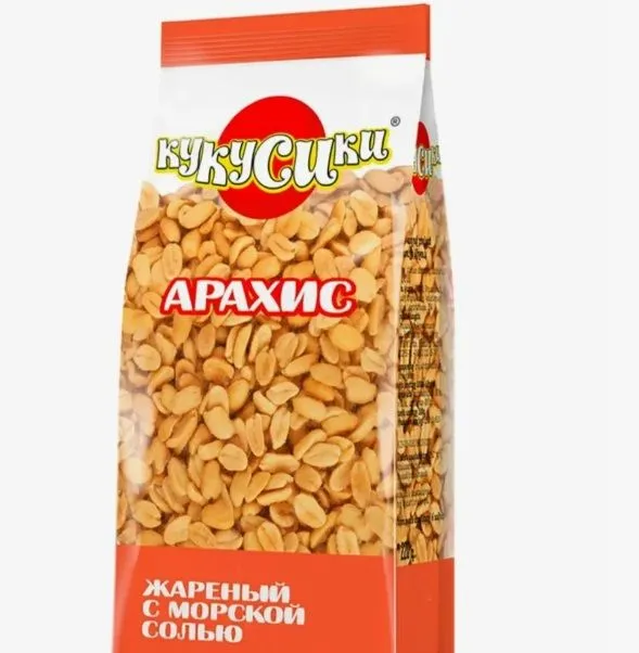 Ядра арахиса жареные кукусики 130 гр пакет
