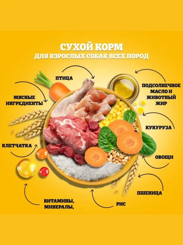 PEDIGREE с говядиной для собак миниатюрных пород 600 г PEDIGREE с говядиной для собак миниатюрных пород 600 г