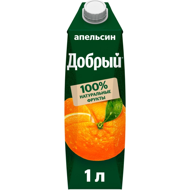 Нектар ДОБРЫЙ апельсин 1 л