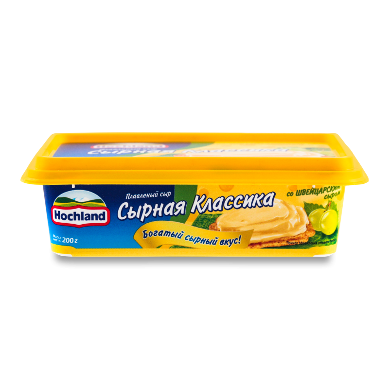 Сыр HOCHLAND Швейцарский (сырная классика) 200 г 50% Сыр HOCHLAND Швейцарский (сырная классика) 200 г 50%