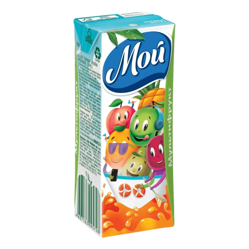 Нектар МОЙ мультифрукт 0.2 л