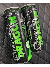 Напиток энергетический ENERGY DRAGON зеленый 0.45 л