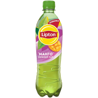 Холодный чай LIPTON "Ice Tea" зеленый манго 0.5 л