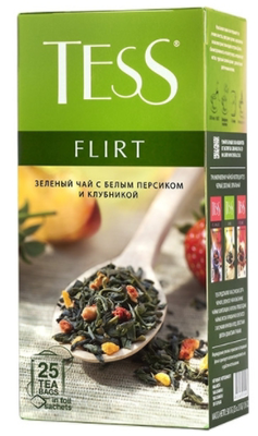 Чай зеленый TESS Чай зеленый TESS "Flirt" 25х1,5г